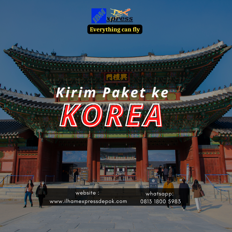 Jasa kirim barang ke korea selatan Murah