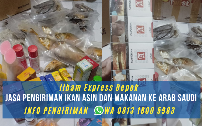 tips kirim ikan asin dan makanan ke arab saudi
